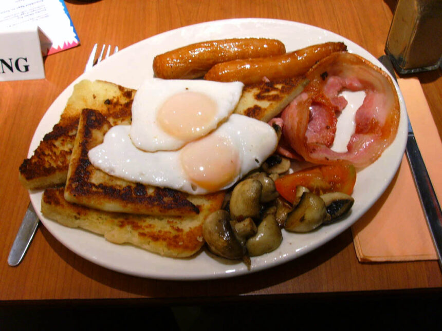 Full Irish Breakfast In Manhattan